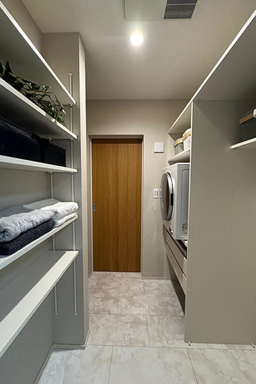 脱衣ランドリー